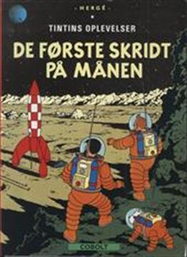 Cover for Hergé · Tintins Oplevelser: Tintin: De første skridt på Månen - softcover (Sewn Spine Book) [4th edition] (2012)