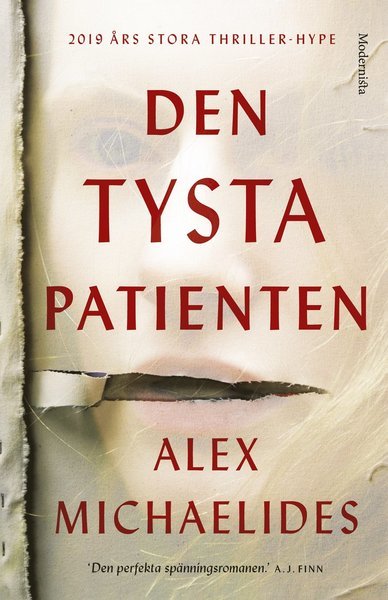Cover for Alex Michaelides · Den tysta patienten (Indbundet Bog) (2019)