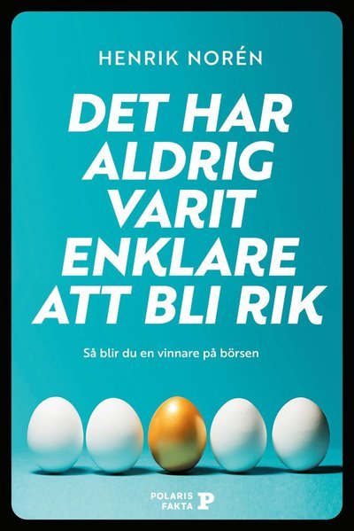 Cover for Henrik Norén · Det har aldrig varit billigare att bli rik - fondspara smart (Bound Book) (2021)