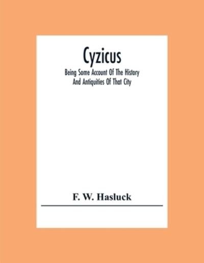 Cover for F W Hasluck · Cyzicus (Paperback Bog) (2020)