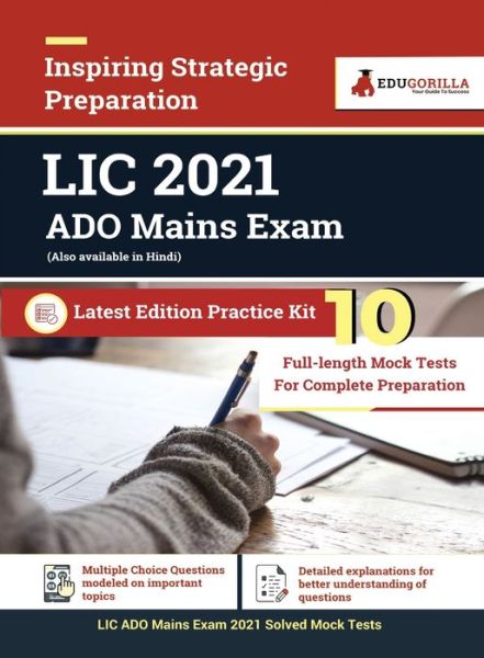 Cover for EduGorilla · LIC ADO Mains Exam 2021 10 Mock Tests For Complete Preparation (Paperback Book) (2020)