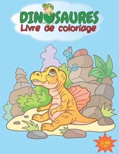 Cover for Lars Livre de Coloriage · Dinosaures Livre de coloriage (Paperback Book) (2020)