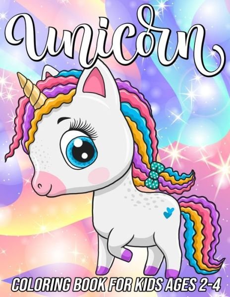Cover for Mezzo Zentangle Designs · Unicorn Coloring Book for Kids Ages 2-4: Fun, Cute and Unique Coloring Pages for Girls and Boys with Beautiful Designs - Gifts for Unicorn Lovers (Pocketbok) (2020)