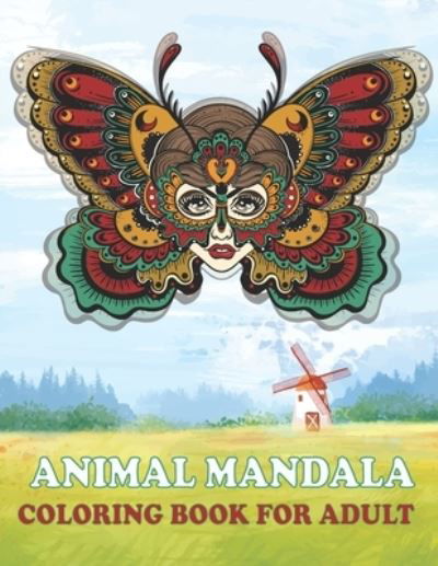 Cover for Mandala coloring books · Animal Mandala (Pocketbok) (2020)