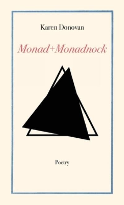 Cover for Karen Donovan · Monad+Monadock (Paperback Book) (2022)