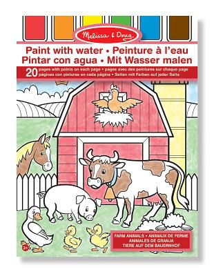 Cover for Melissa And Doug · Paint With Water - Farm Animals (N/A)