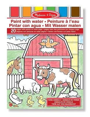 Cover for Melissa And Doug · Paint With Water - Farm Animals (N/A)