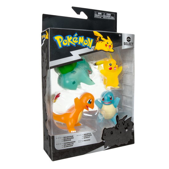 Cover for PokÃ©mon · Select Translucent Battle Figure 4 Pack (pkw2798) (Spielzeug)