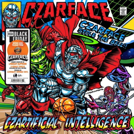 Cover for Czarface · Czartificial Intelligence (LP) [Stole The Ball Czarbury Orange edition] (2023)