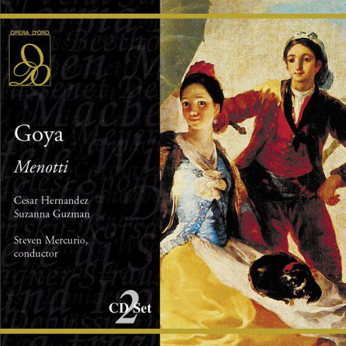 Cover for Menotti · Menotti-goya (CD) (2010)