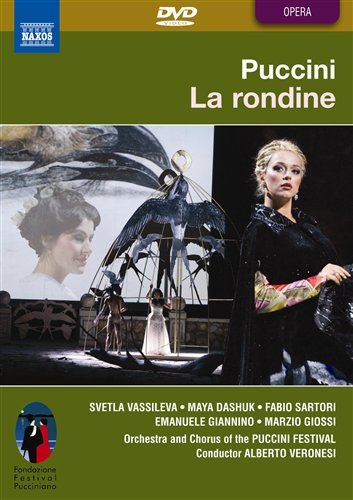 Cover for Puccini / Vassileva / Dashuk / Sartori / Veronesi · La Rondine (DVD) (2009)