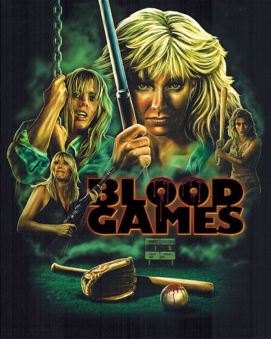 Cover for Blood Games (Blu-ray) (2020)