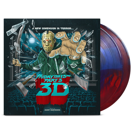 Cover for Harry Manfredini · Friday The 13th Part III (LP) [Coloured Vinyl edition] (2025)