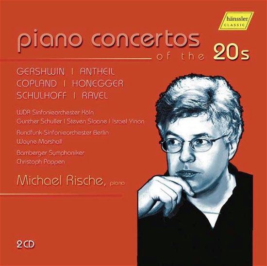 Cover for Gershwin / Rische · Piano Concertos of the 20s (CD) (2017)