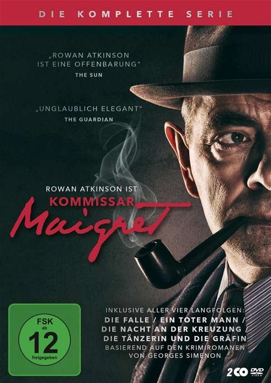 Cover for Atkinson,rowan / Dingwall,shaun · Kommissar Maigret-die Komplette Serie (DVD) (2019)