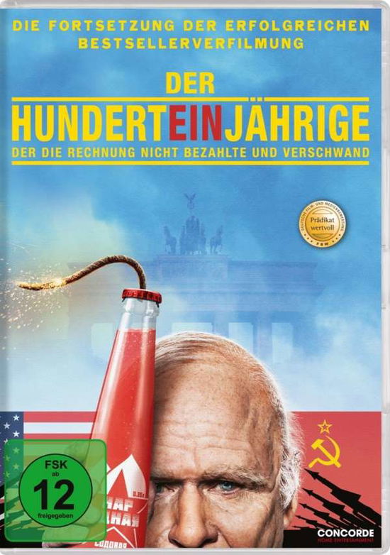 Cover for Gustafsson,robert / Wiklander,iwar · Der Hunderteinjährige,der Die Rechnung Nich (DVD) (2017)