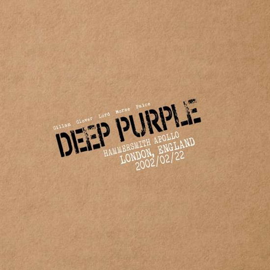 Live in London 2002 - Deep Purple - Musiikki - EARMUSIC - 4029759169659 - perjantai 13. elokuuta 2021