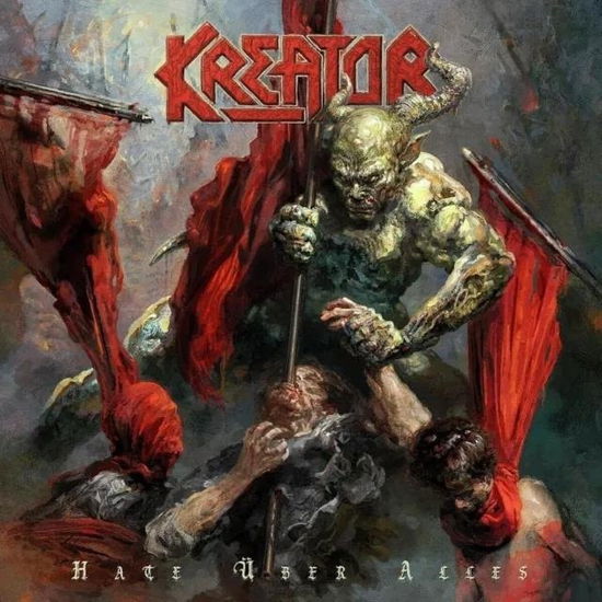 Cover for LP · Lp-kreator-hate Über Alles (2lp/red-white Bi-colou (LP)