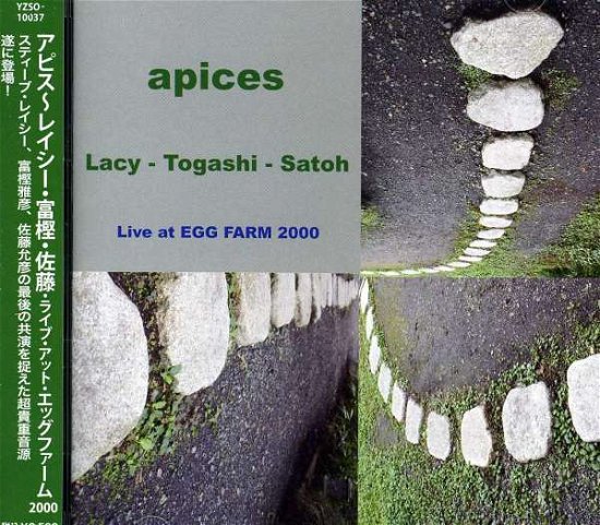 Cover for Steve Lacy · Apis-lacy.togashi.satoh Live at Eggfarm`00 (CD) [Japan Import edition] (2013)