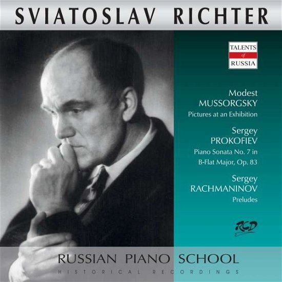 Cover for Richter Sviatoslav · Richter Sviatoslav - Mussorgsky Prokofiev Rachmaninov (CD)