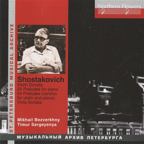 Cover for Bezverkhny,mikhail / Sergeyenya,timur · Präludien Op.34 1-24/sonate Op.134 (CD) (2012)
