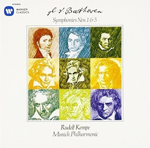Beethoven: Symphonies 1 & 5 - Beethoven / Kempe,rudolf - Música - WARNER MUSIC JAPAN - 4943674232659 - 30 de setembro de 2016