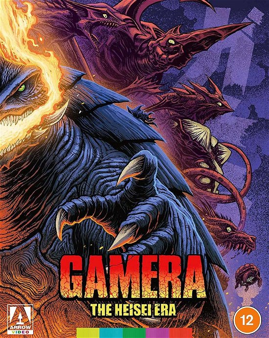 Cover for Gamera The Heisei Era BD · Gamera - The Heisei Era (Blu-ray) (2021)