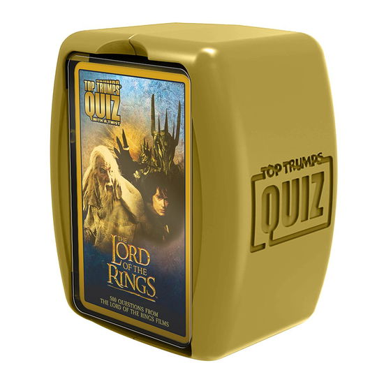 Lord Of The Rings Top Trumps Quiz - Lord of the Rings - Gesellschaftsspiele - LORD OF THE RINGS - 5036905039659 - 15. Mai 2021