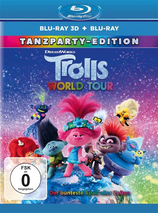 Trolls World Tour-3d (Blu-ray 3d+blu-ray) - Keine Informationen - Films -  - 5053083219659 - 5 augustus 2020