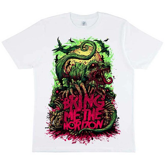 Bring Me The Horizon Unisex T-Shirt: Dinosaur - Bring Me The Horizon - Koopwaar -  - 5056187758659 - 