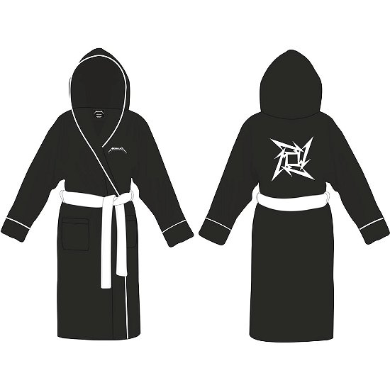 Cover for Metallica · Metallica Unisex Bathrobe: Load / Reload Star (Large - X Large) (CLOTHES) [size XL] [Black - Unisex edition]