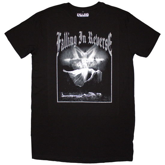 Cover for Falling In Reverse · Falling In Reverse Ladies T-Shirt Dress: Floating (Black) (CLOTHES) [size S] (2025)
