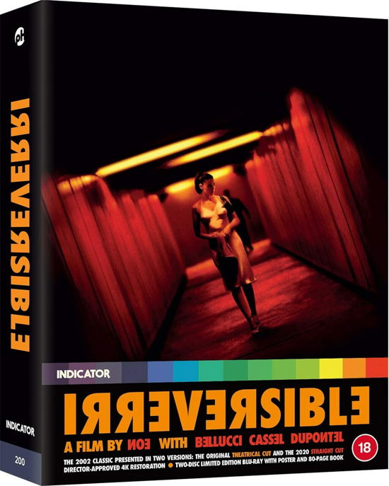 Irreversible - Irreversible - Elokuva - POWERHOUSE FILMS - 5060697920659 - maanantai 19. huhtikuuta 2021