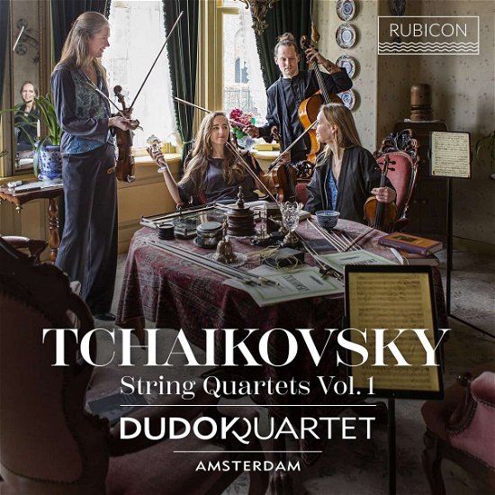 Tchaikovsky: String Quartets Vol. 1 - Dudok Quartet Amsterdam - Musikk - RUBICON - 5065002228659 - 17. mai 2024