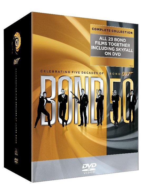 50th Anniversary Boxset - James Bond - Movies -  - 5707020900659 - February 18, 2013