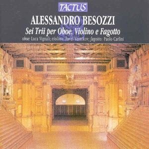 Cover for Besozzi / Vignali / Vernikov / Carlini · 6 Trios for Oboe Violin &amp; Bassoon (CD) (2003)