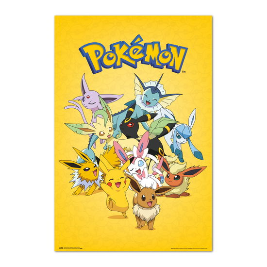 Cover for TShirt · POKEMON - Eevee Evolution - Poster 61x91cm (Plakat)