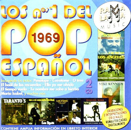 Cover for Los Numeros 1 Del Pop Espanol 1968 / Various (CD) (2017)