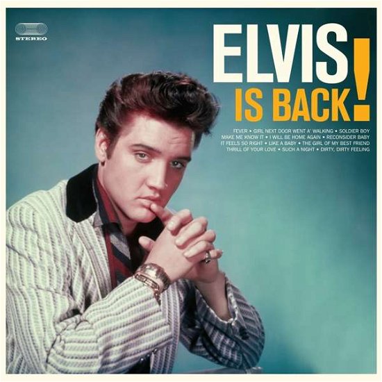 Cover for Elvis Presley · Elvis Is Back! (Limited Solid Orange Vinyl) (LP) [Coloured edition] (2018)
