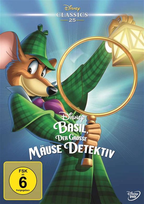Cover for Basil · Basil - Der große Mäusedetektiv - Disney Classic (DVD) (2017)