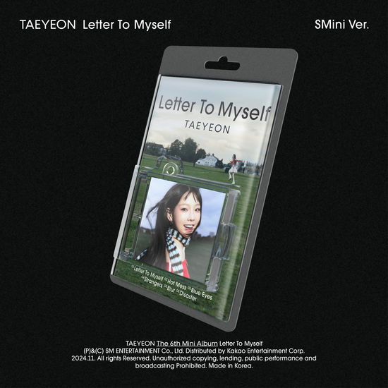 Cover for TAEYEON · Letter To Myself (Digital Code + Merch) [SMini Digital edition] (2024)