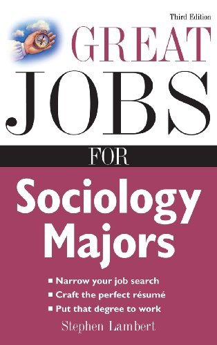 Cover for Lambert · Grt Jobs for Sociology Majors (Gebundenes Buch) (2008)