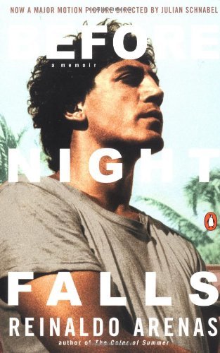 Cover for Reinaldo Arenas · Before Night Falls: a Memoir (Paperback Bog) [Reprint edition] (1994)