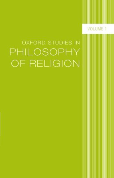 Cover for Jonathan L. Kvanvig · Oxford Studies in Philosophy of Religion: Volume 1 - Oxford Studies in Philosophy of Religion (Hardcover Book) (2008)