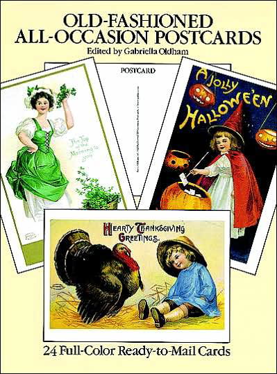 Cover for Gabriella Oldham · Old-Fashioned All-Occasion Cards: 24 Cards - Dover Postcards (Poster) (2003)