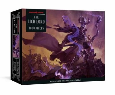 Licensed, Official Dungeons & Dragons · The Lich Lord Puzzle: 1000-Piece Jigsaw Puzzle Featuring the Iconic Cover Art from the Dungeon Master's Guide - Dungeons & Dragons (GAME) (2022)