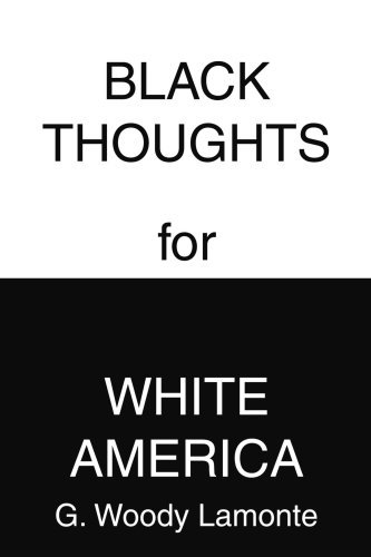 Cover for Elwood Greene · Black Thoughts for White America (Pocketbok) (2002)