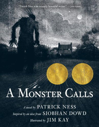 A Monster Calls: Inspired by an idea from Siobhan Dowd - Patrick Ness - Książki - Candlewick Press - 9780763660659 - 12 marca 2013