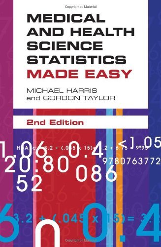 Cover for Michael Harris · Medical and Health Science Statistics Made Easy (Paperback Bog) (2009)