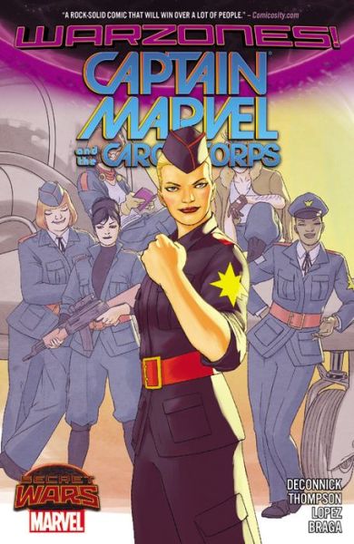 Cover for Kelly Sue Deconnick · Captain Marvel &amp; The Carol Corps (Pocketbok) (2015)